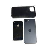 Apple iPhone 16e with Phone Case, Black Apple