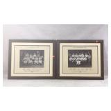 Hong Kong Football Club Framed 1905-1906 Team