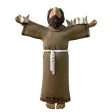 Richard Bergquist "St Francis" Pottery Sculpture