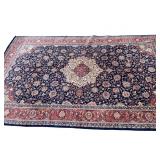 Huge vintage hand-knotted wool Persian rug