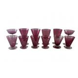 Vintage Cranberry Dessert Cups