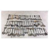 Large Lot of Collector spoons