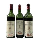 (3) 1964 & 66 Chteau Langoa Barton red wine