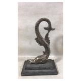 Koi fish statue