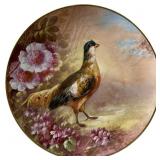 antique Limoges hand-painted porcelain wall