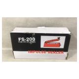 Appears New Impulse sealer FS = 200