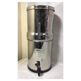 Stainless steel gravity fed water filtration