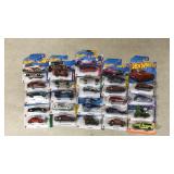 Hot wheels and match book cars