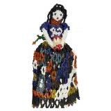 Vtg. Zuni-style Native American Seed Bead Doll