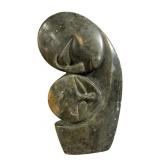 African Shona Sculpture Hand-carved Green