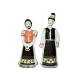 (2) Vintage Hollï¿½hï¿½za Hungarian Porcelain