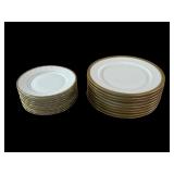 (18) vintage limeges France elite plates