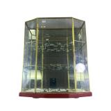 curio cabinet With back mirror