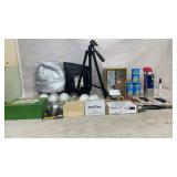 Light Bulbs,WD40,Tripod,CATNIP,Pliers,