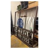 Metal Modern Queen Size Headboard, footboard and