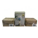 Newbury Collections Tiffany Style Tea Lamp & (2)