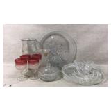 Glass and Crystal Tableware Items