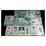 1947-1966 Exhibit Large Baseball Cards Mantle,