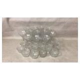 Crystal Stemware and Punch Glasses