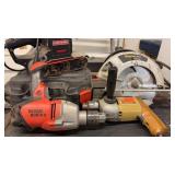 Drills, Craftsman Sander, Circular saw