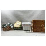 collection of four vintage decorative