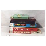 Various Board Games by Milton Bradley & Parker Bro