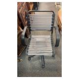 Container Store Flat Bungee Office Chair Grey