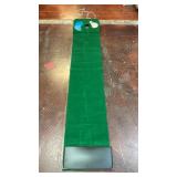 indoor putting green with an automatic ball