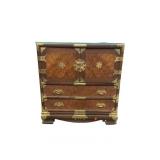 Vintage Korean Lin Tsai Wooden Chest
