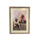 Vintage Oleg Stavrowsky Original Western Oil