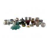 Candles, Candle Holders, and Decorative Pieces
