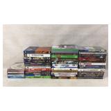 DVD and CD Lot Featuring TV Shows and Movies