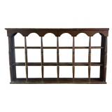 Wooden Wall Display Shelf