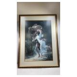 framed print displays The Storm (La Tempête), an