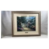 "Hidden Cottage" Library Edition lithograph p