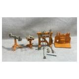 Vintage MOTU  Castle GreySkull Weapons Rack -