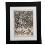 Albrecht Dürer Saint Michael Fighting the Dragon