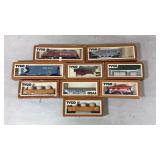 TYCO HO Scale Trains Engine, Box Cars,