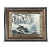 Signed Chinese ink wash painting