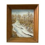 A.R. Alexander "Stream" Oil On Canvas Board