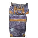 Samantha Brown Croco-Embossed Luggage & Weekender