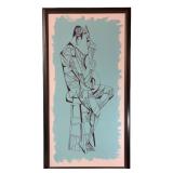Vintage J. Killgore Cubism Original Art Piece