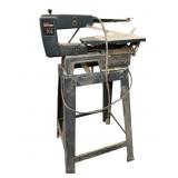 Craftsman 16-inch scroll saw, likely a model