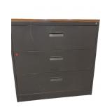 Large 3 Drawer File cabinet