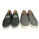 Coldwater Creek Leather Slip-on Sneakers, Custom