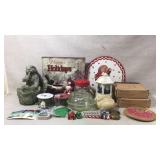 Holiday Decor and Rabbit-Themed Items