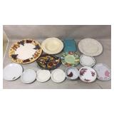 Ceramic Plates and Bowls Collection Lot