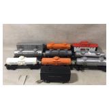 HO Scale Trains-Tender, Box Car, Tankers