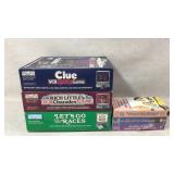 Vintage VCR Board Games and VHS Tapes