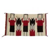 ANTIQUE NAVAJO YEI RUG / WEAVING
